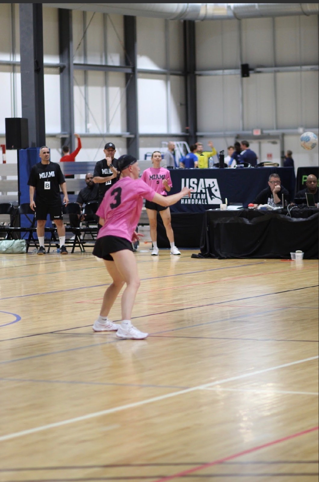 Playing with Miami at Nationals